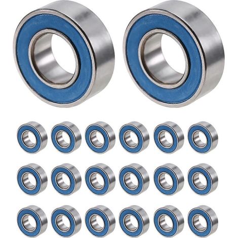 Roulement rotatif MR126-2RS, roulement de haute précision, couvercle bleu, petit roulement à billes 6x12x4 mm (1/5)
