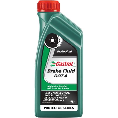 Castrol brake fluid dot 4 formula da 1litro per impianti frenanti