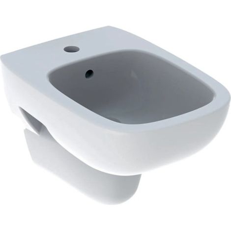 GEBERIT - FANTASIA BIDET MONOFORO SOSPESO IN VETROCHINA BIANCO 500.881.00.1 (1/6)