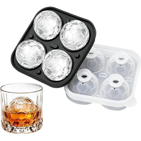 à glaçons boule Plateau De Congélation Flexible Et Antiadhésif Pour (1/5)
