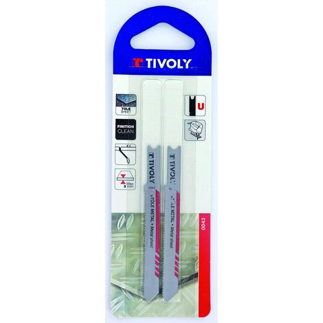 Lames TIVOLY XT505320043 Chapa Metal 75mm 2 Pièces (1/3)