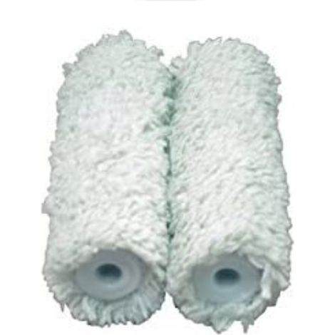 SET 2 RULLI DI RICAMBIO 11CM IN TEFLON GRIGIO PER