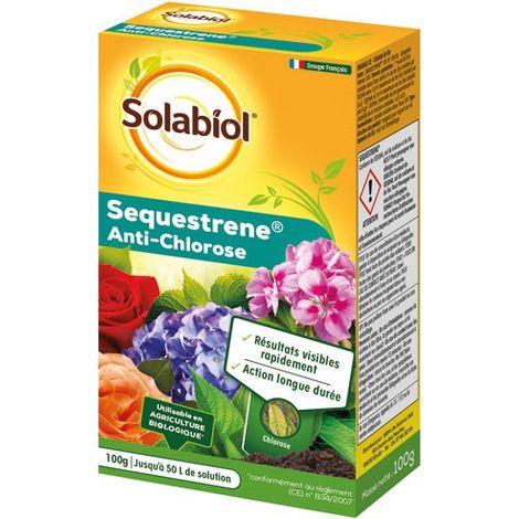 Anti Chlorose Séquestrène 100g - Solabiol