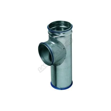 connettore ventilazione aldes cre 1/125 acciaio zincato 125 mm