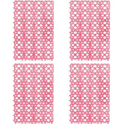 Tapis de sol creux en plastique pour cage à lapins - Accessoires pour cage (1/5)