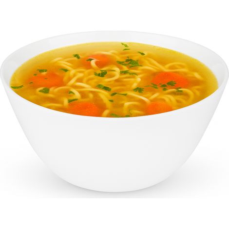 Ensaladera de vidrio blanco OPAL 18 cm para microondas y lavavajillas para ensaladas