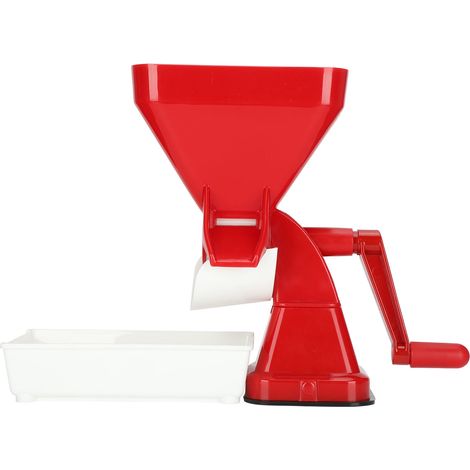 Manuelle Tomatenpresse, Entsafter, Gemüsemühle und Sieb für Obst und Gemüse, Küchenutensil (1/5)