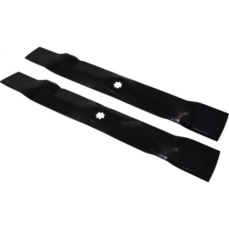 2 X 54,5 CM lame pour tondeuse JOHN DEERE GX22151 D130 X110 X120 X125
