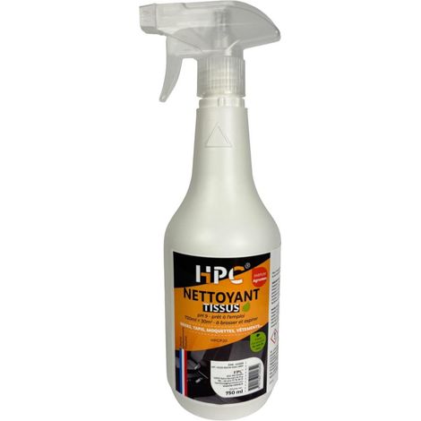 Nettoyant tissus, detachant moquettes, tapis, sieges - 750 ml