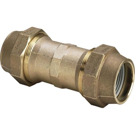 Viega accouplement match0 275846 Ø 63 mm, bronze, raccordement vissé, sans Maxiplex Viega