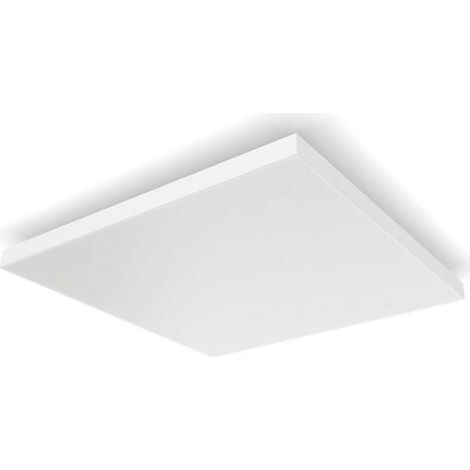 Philips Hue Datura Lámpara de techo Cuadrado XL (Blanco) Luz blanca y de color - White and Color Ambiance (1/5)
