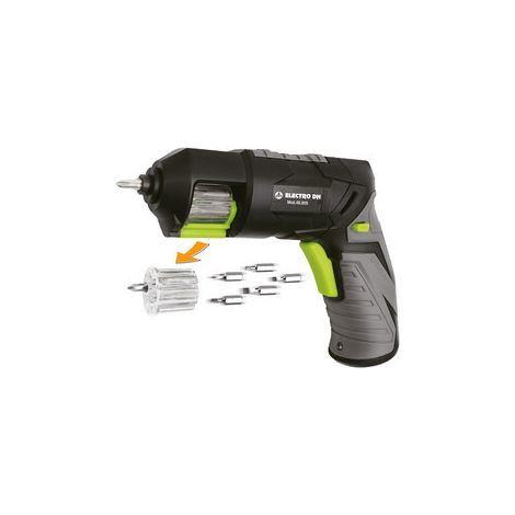 Atornillador Recargable 3,6v Con Puntas 46.805