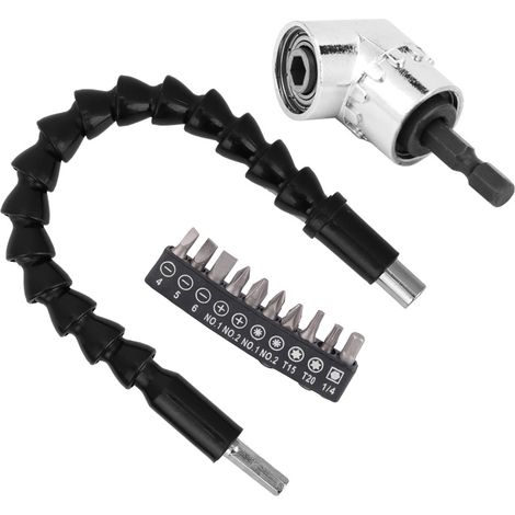 105°-Schraubendreherbit-Set, 10-teilig, geeignet für elektrische Schleifmaschinen und Metalllegierungswerkzeuge (1/5)