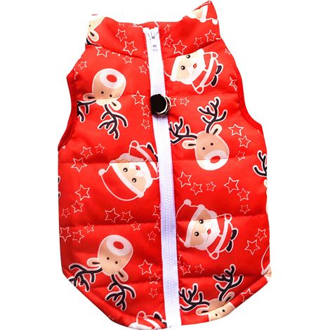 Vetement Chien - Pull Coton Noel Avec Bord Doux - Pour Chien - Taille L