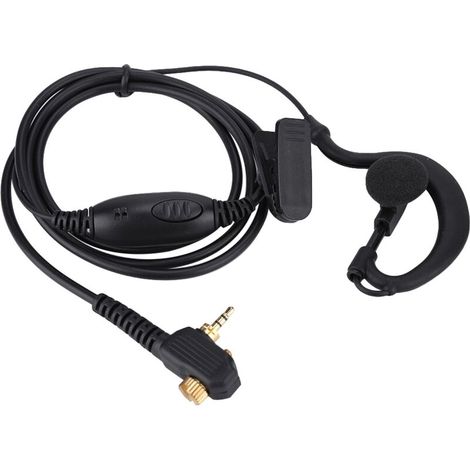 Microphone-oreillette PTT pour talkie-walkie Motorola Tetra MTH800/MTP850 (1/5)