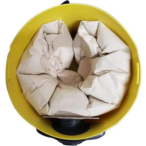 Sacs Aspirateur - Papier - Pour Kärcher WD3 MV3 SE4001 SE4002 - 80x20x4 cm - Lot de 10 (1/5)