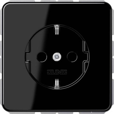 Jung 1 parte Frutto Presa schuko Nero CD1520SW 1 pz. (1/2)