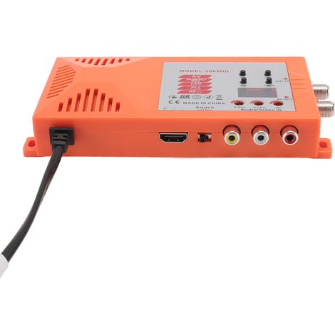 Interface multimédia HD, modulateur AV vers RF PAL NTSC HD 1080p coaxial avec port d'antenne et commutateur de canal, prise UE 100-240 V (1/5)