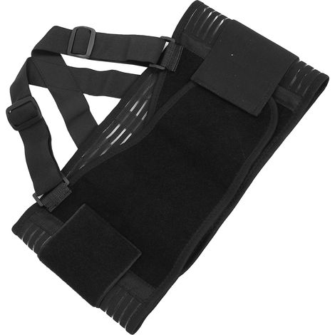 Ceinture de soutien pour fracture des côtes, respirante et réglable, avec sangle de protection thoracique et lombaire. (1/5)