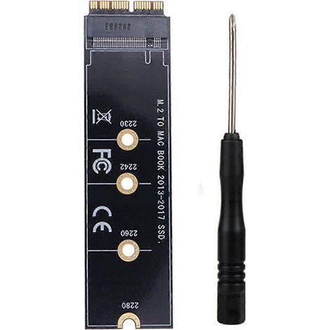 Adapter für NVMe M-Key M.2 Festplatte für Pro 2013-2017