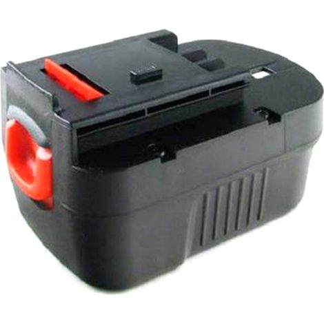 Compatible avec la batterie NiMH NiCd 14,4 VA 14FFSB 14 pour perceuse Black & Decker, batterie noire de type SC. (1/3)