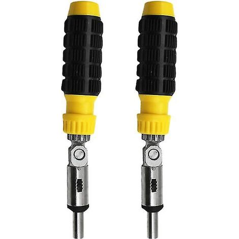 2 Stück Schraubendrehergriffe 1/4 Zoll
