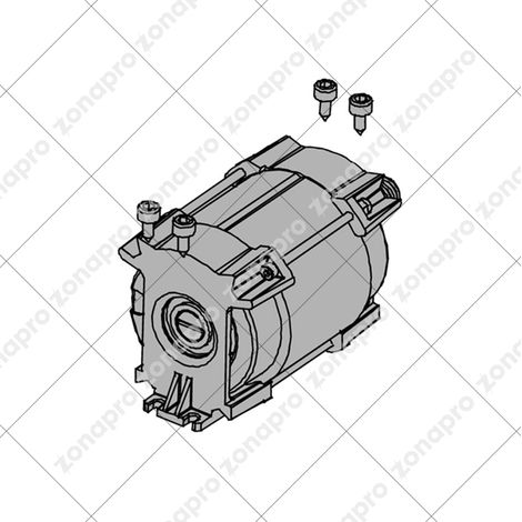 Grupo Motor Actuador Estator 415 Mistral 230V Recambio FAAC GENIUS 60202285 (1/2)