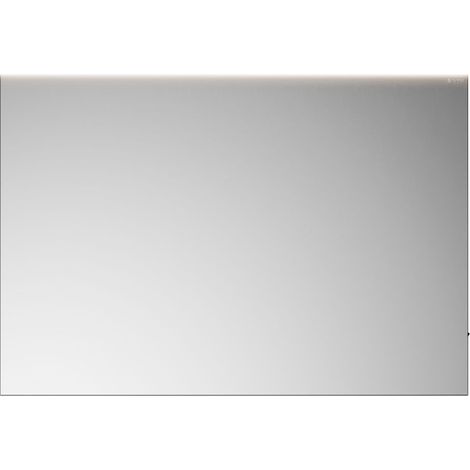 burgbad Eqio espejo iluminado con luz LED superior, 1 interruptor