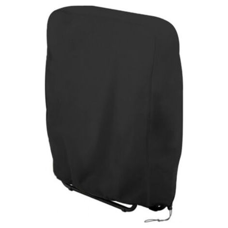 (Noir), 82x22x93cm, 1 pièce housse de chaise longue pliante, tissu Oxford coupe vent, protection UV, housse imperméable, convient pour chaise de jardin pliante, housse de chaise longue de jardin (1/5)
