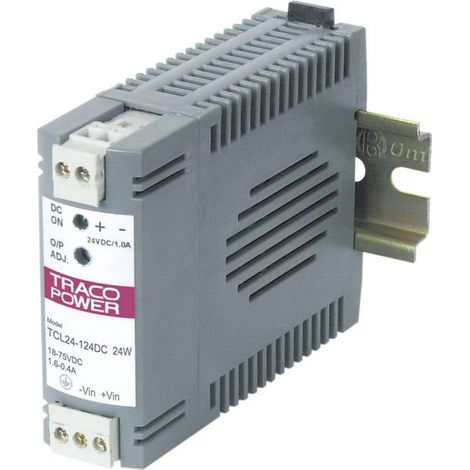 TracoPower TCL 024-105DC Alimentatore per guida DIN 5 V/DC 5 A 24 W Num. uscite:1 x Contenuto 1 pz.