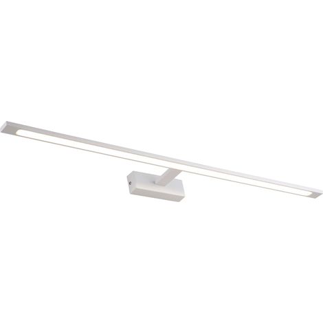 Moderne Badezimmer-Wandleuchte über dem Spiegel, weiß, 96 cm, neutrale Farbe, LED, 32 W, ISLA Light Prestige (1/4)