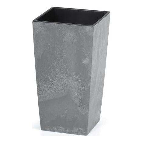 Pot de fleurs imitation béton foncé 91 l 40 x 40 x 75 (1/3)