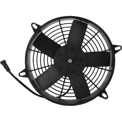 Ventilateur de refroidissement de climatiseur 305mm 24V 160W AC, ensemble de radiateur à condensateur électrique pour bus et camions