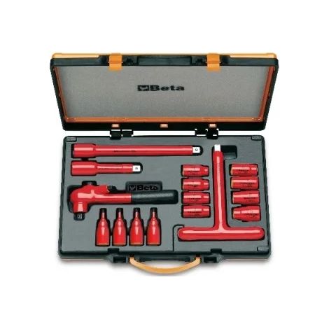 Beta 910MQ/C16 Boîte à outils isolée 16 Pcs.