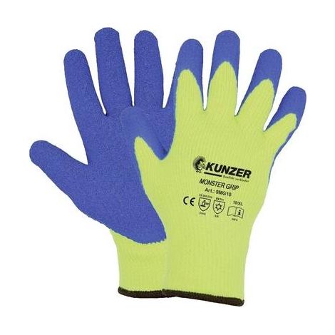 Guantes de protección Kunzer 9mg09 látex resistente frío cómodo