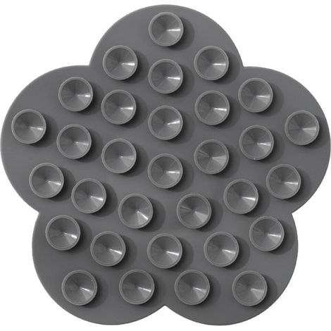 Tapis de léchage pour mangeoires lentes pour chats, coussin-Gris (1/5)