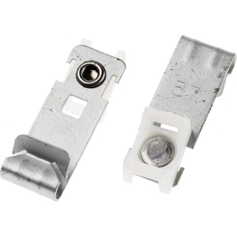 Support de raccordement câble de poutre, , Acier, montage Vertical, Epaisseur de la bride 5  7 mm ( Prix pour Paquet de 25 )
