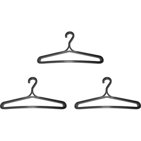 3X Cintre pour Combinaison de Plongée sous-Marine, Porte-Manteau Pliable pour Combinaison de Plongée sous-Marine, Cintre pour Combinaison de Natation, Noir (1/3)