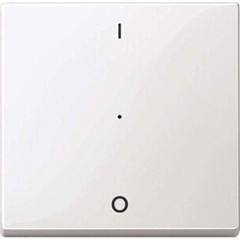 MERTEN SYSTEM M INTERRUPTEUR À BASCULE POUR BOUTON MODULE 11/0, BLANC POLAIRE BRILLANT, MEG5211 0319 MEG5211-0319
