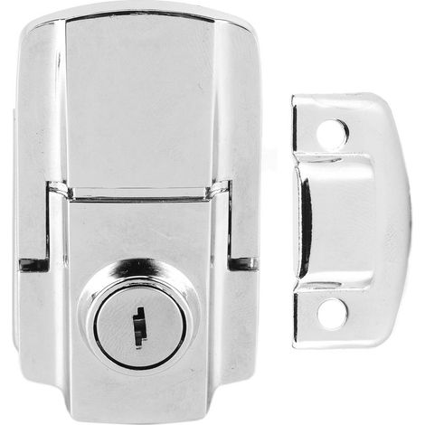 [Anti-dérobage Trunk Lock] Serrure Arrière Moto avec 2 Clés Accessoires Modification Fit Big Sheep Fer Robustique (1/5)