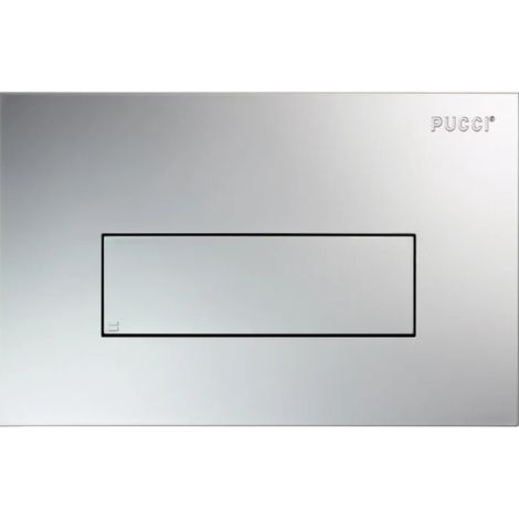 Placca per Cassetta Pucci Sara Linea Mod 2014 Cromo Satinata (1/2)