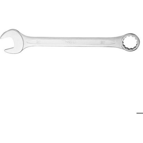 Clé Mixte - 20 x 240 mm - Acier Chrome-Vanadium - Pour Maintenance Industrielle et Réparation Mécanique - 1 Pièce (1/5)