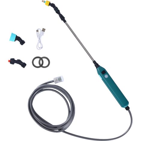 Arroseur électrique de jardin, appareil d'arrosage pour plantes et fleurs, pulvérisateur à tige télescopique réglable, outil agricole multifonctionnel (1/5)