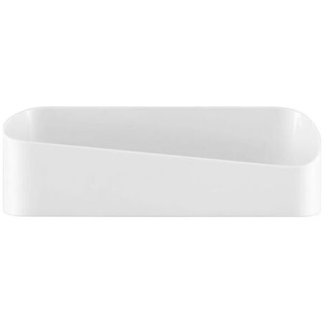 Etagere Douche, Panier Salle de Bain, Etagere Rangement Salle de Bain sans Percage, Etagere de Douche, Etagere Epices Cuisine, Adhésive pour Salle de Bain, Cuisine et Toilettes (Blanc) (1/3)