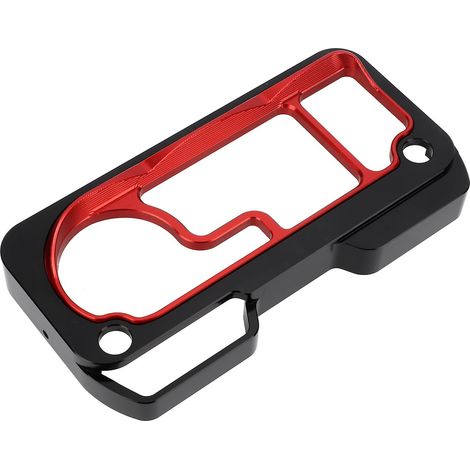 Cache de protection de compteur moto en métal résistant aux intempéries, remplacement pour CB650R CBR650R 2019-2021, rouge (1/5)