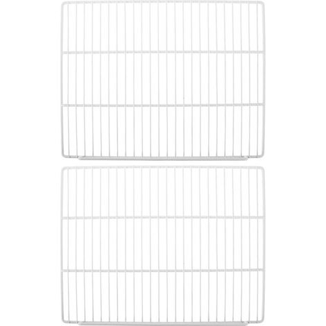 Kühlschrankablage aus Metall, 2er-Set, Stahl (1/5)
