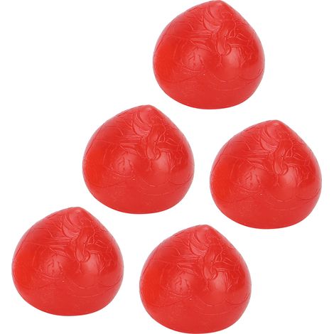 Anti-Stress-Handgelenkmassagebälle – Rehabilitation, Muskelregeneration, pfirsichrote Form (25 °C) – Ideal für Büro, Sport und Physiotherapie (1/5)