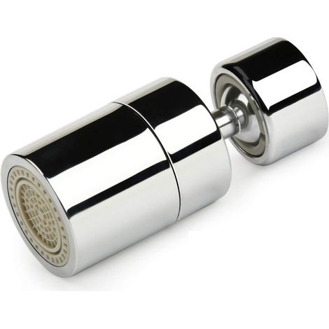 360 Degrés Aérateur de Robinet , 2 Modes Embout Robinet Cuisine Réglable pour Cuisine Salle De Bain (1/5)