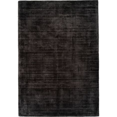 Tapis Déco Tissé à la Main "Bridget" Gris 80 x 150 cm (1/2)