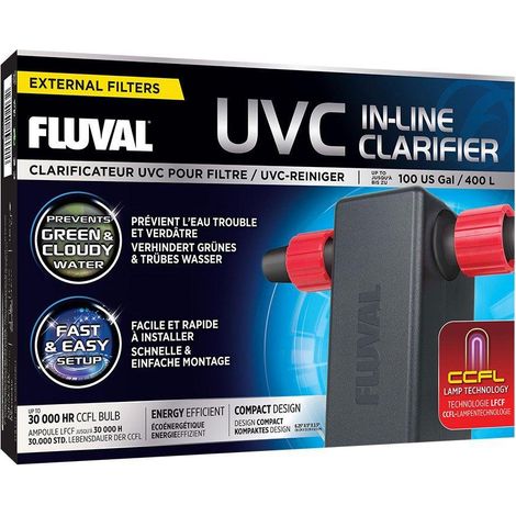 Fluval Serie 7 Clarificatore UVC per Acquario 400L (1/3)